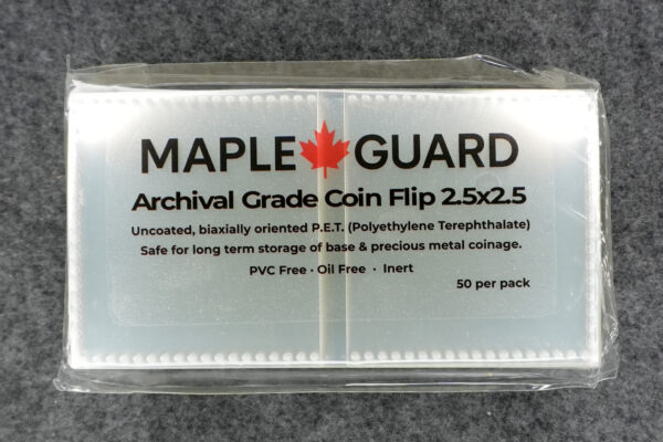 Maple Guard – Archival Coin Flips – 2.5×2.5 (50 Pack)