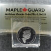 Maple Guard – Archival Coin Flips – 2.5×2.5 (50 Pack)
